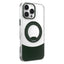 iPhone 14 Pro EIDERWOOD Hybrid Cover med Ståfunktion - MagSafe Kompatibel - Gennemsigtig / Grøn