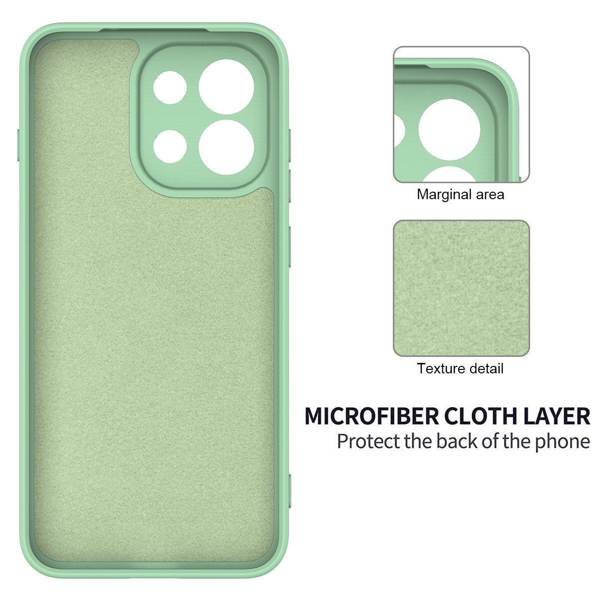 OnePlus Nord 6 EIDERWOOD Foret Silikone Cover m. Strop - Grøn