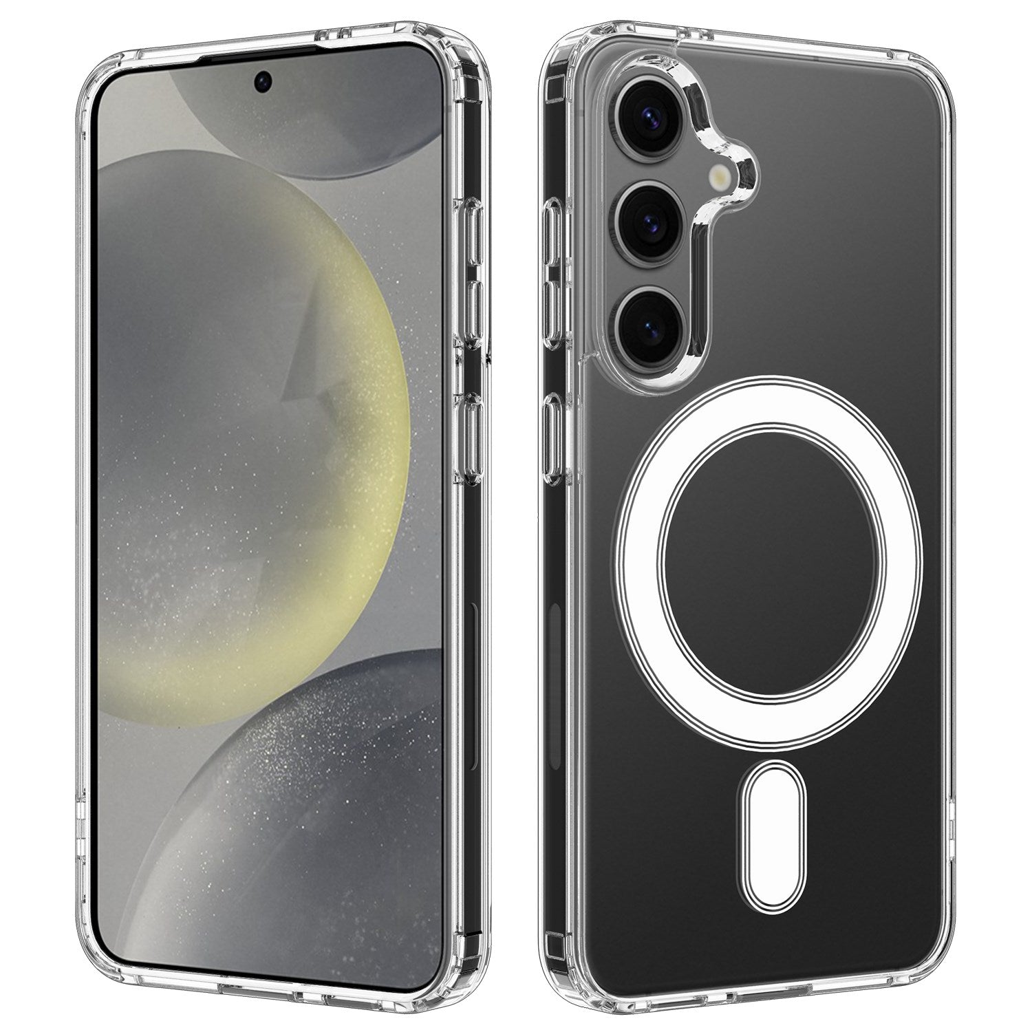 Samsung Galaxy A27 EIDERWOOD Hybrid Plast Cover - MagSafe Kompatibel - Gennemsigtig
