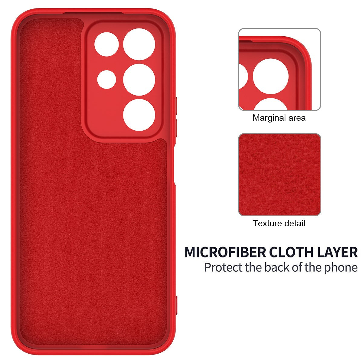 Realme C100 EIDERWOOD Silikone Cover m. Strop - Rød