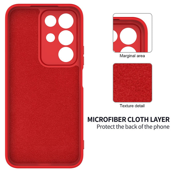 Realme C100 EIDERWOOD Silikone Cover m. Strop - Rød