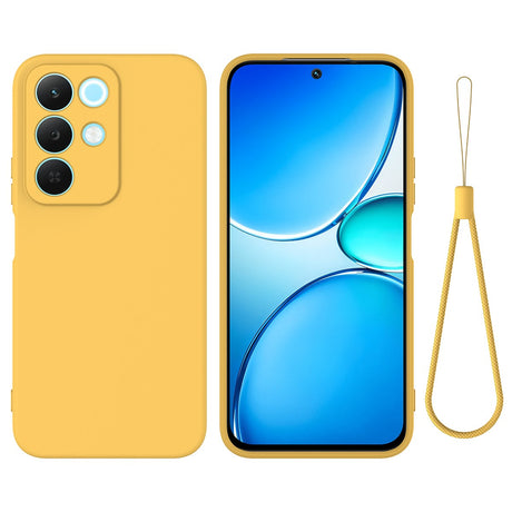 Realme C100 EIDERWOOD Silikone Cover m. Strop - Gul