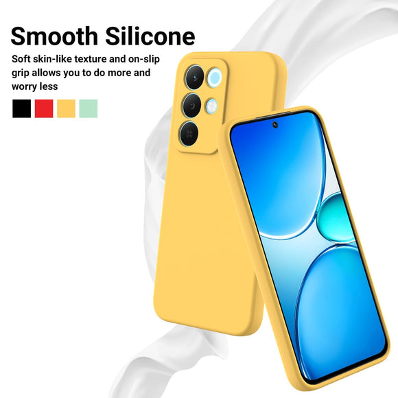 Realme C100 EIDERWOOD Silikone Cover m. Strop - Gul