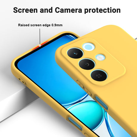 Realme C100 EIDERWOOD Silikone Cover m. Strop - Gul