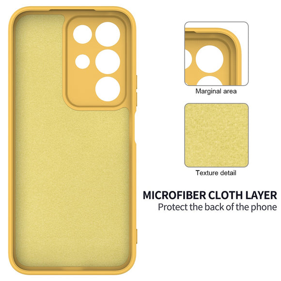 Realme C100 EIDERWOOD Silikone Cover m. Strop - Gul