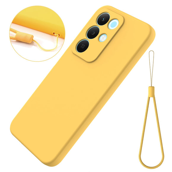 Realme C100 EIDERWOOD Silikone Cover m. Strop - Gul