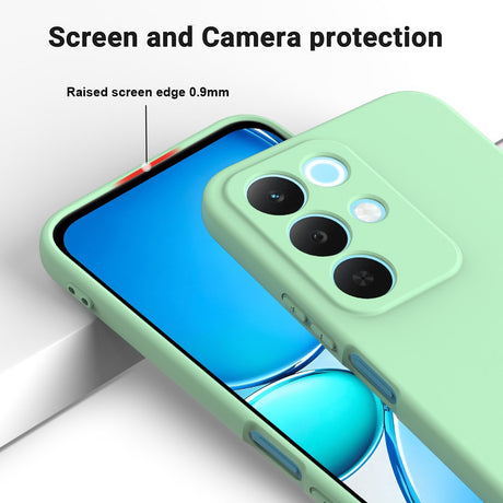 Realme C100 EIDERWOOD Silikone Cover m. Strop - Grøn
