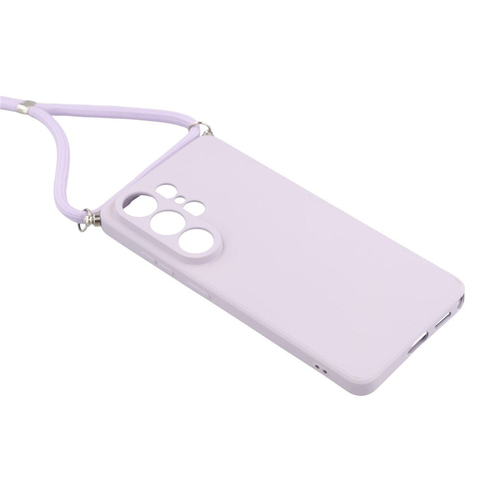 Samsung Galaxy S26 Ultra EIDERWOOD Foret Fleksibelt Plast Cover m. Strop - Lilla