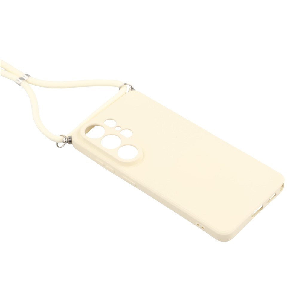 Samsung Galaxy S26 Ultra EIDERWOOD Foret Fleksibelt Plast Cover m. Strop - Beige