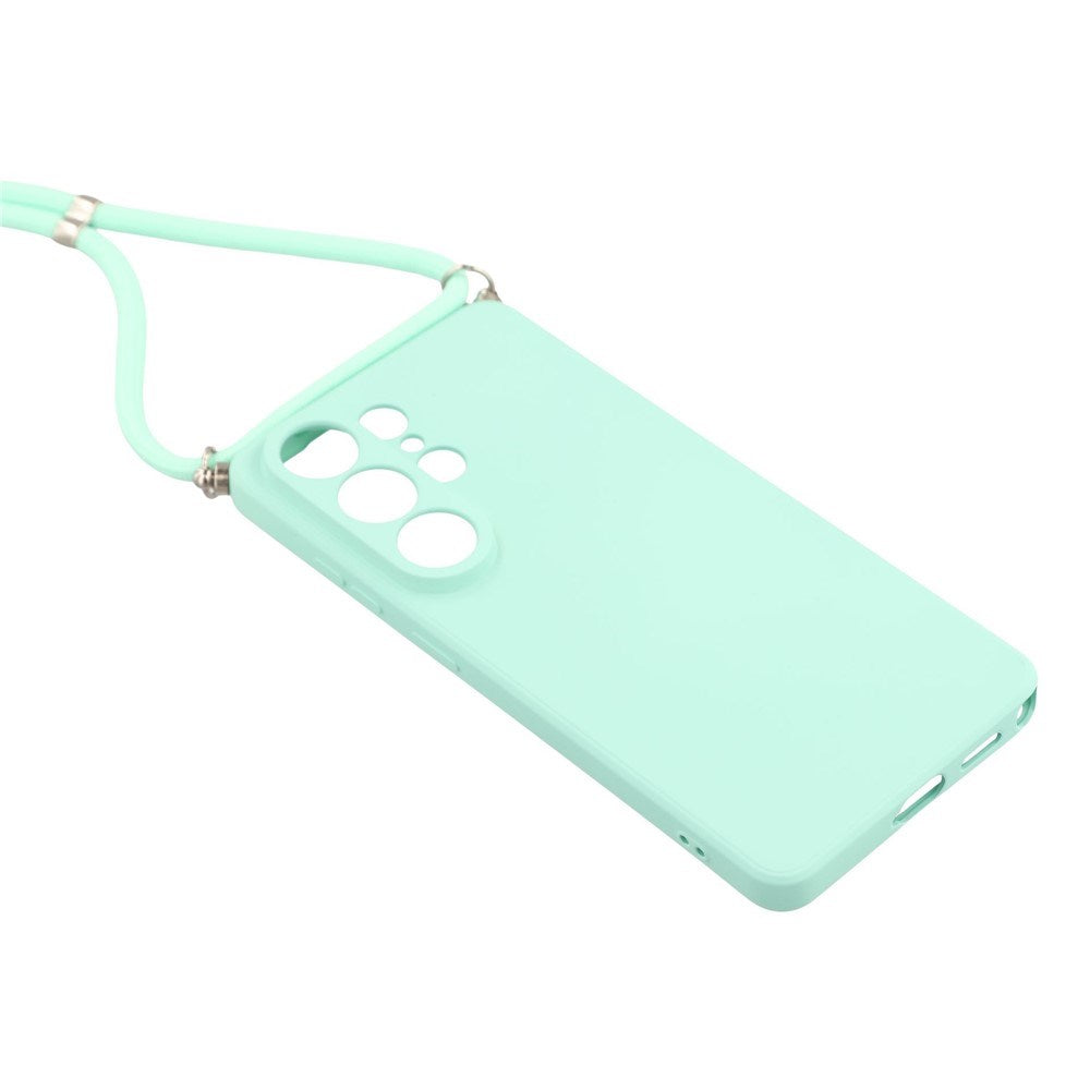 Samsung Galaxy S26 Ultra EIDERWOOD Foret Fleksibelt Plast Cover m. Strop - Lyseblå