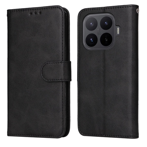 Xiaomi 17T EIDERWOOD Kunstlæder Flip Cover m. Strop - Sort