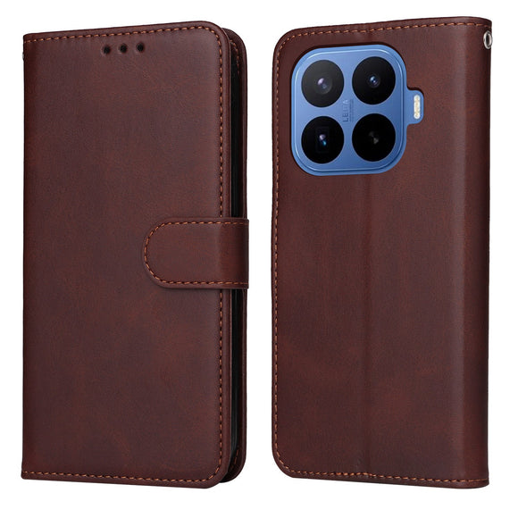 Xiaomi 17T Pro EIDERWOOD Kunstlæder Flip Cover m. Strop - Brun
