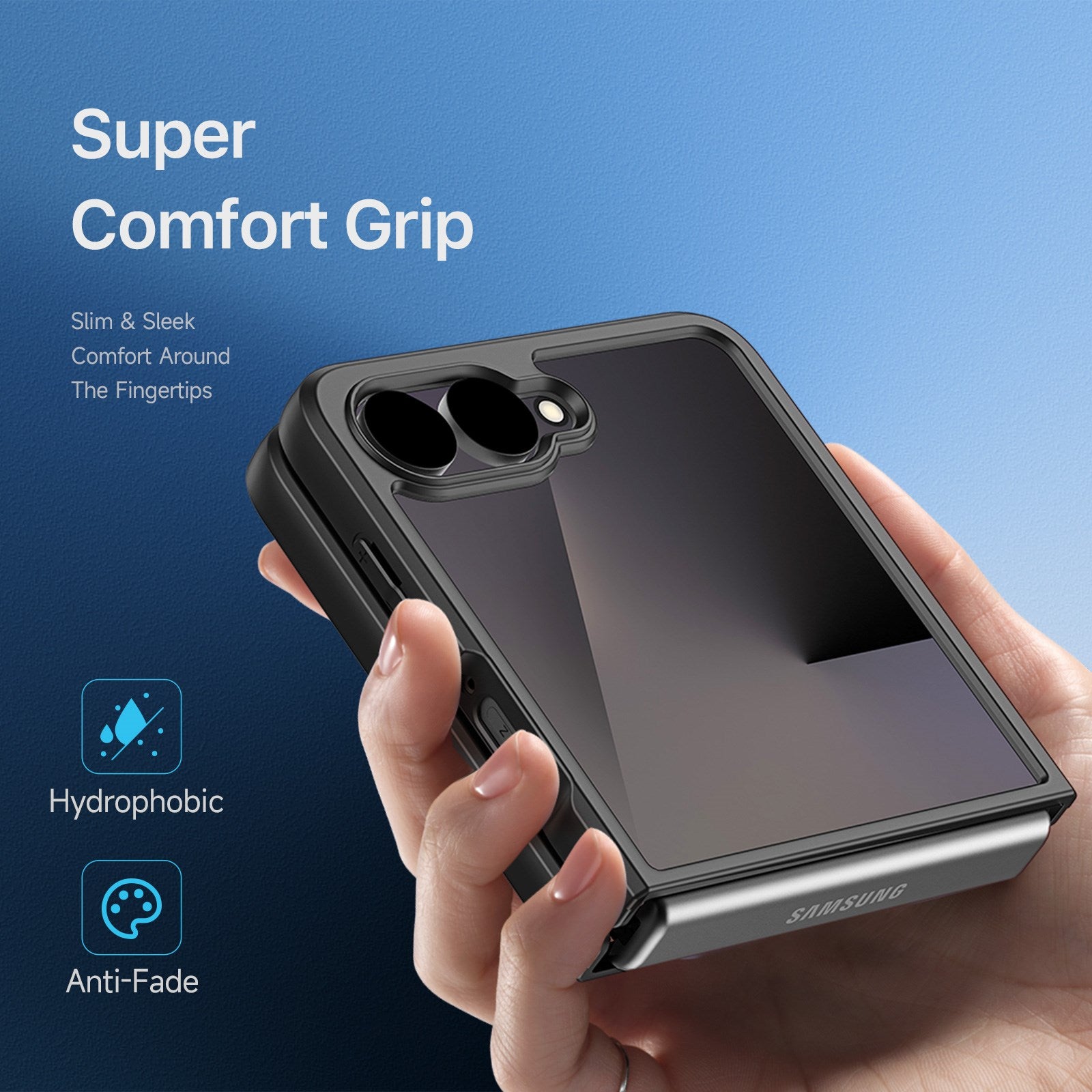 Samsung Galaxy Z Flip8 DUX DUCIS Hybrid Cover - Sort