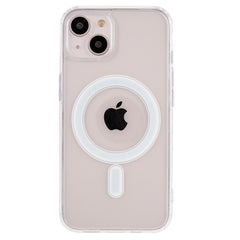 EIDERWOOD iPhone 13 Hybrid Plast Cover - MagSafe Kompatibel - Gennemsigtig / Hvid