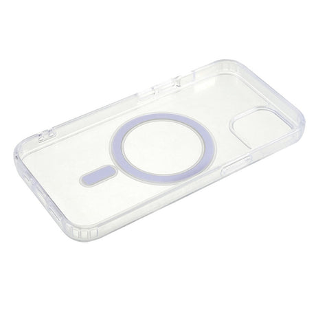 EIDERWOOD iPhone 13 Hybrid Plast Cover - MagSafe Kompatibel - Gennemsigtig / Hvid