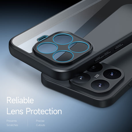 Xiaomi 17T DUX DUCIS Hybrid Cover - Gennemsigtig / Sort