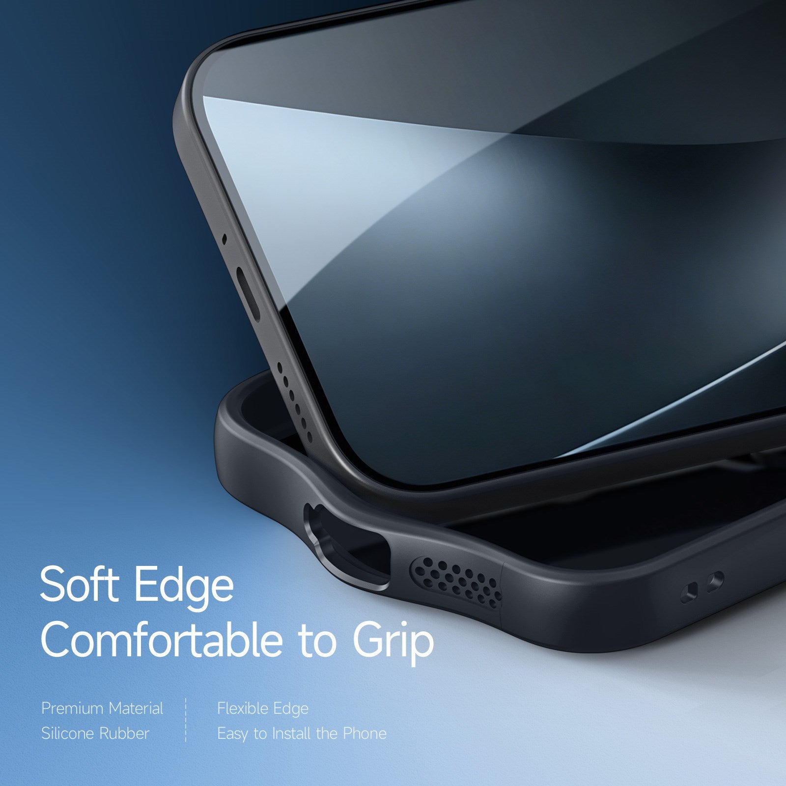 Xiaomi 17T DUX DUCIS Hybrid Cover - Gennemsigtig / Sort