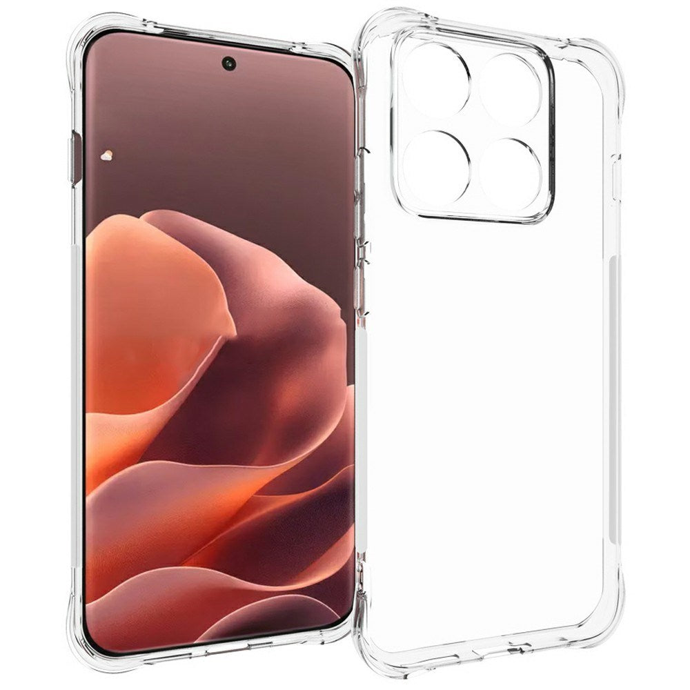 Motorola Edge 70 Pro EIDERWOOD Fleksibelt Plast Cover m. Stødabsorberende Hjørner - Gennemsigtig