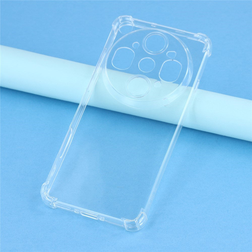 OPPO Find X9 Ultra EIDERWOOD Fleksibelt Plast Cover m. Stødabsorberende Hjørner - Gennemsigtig