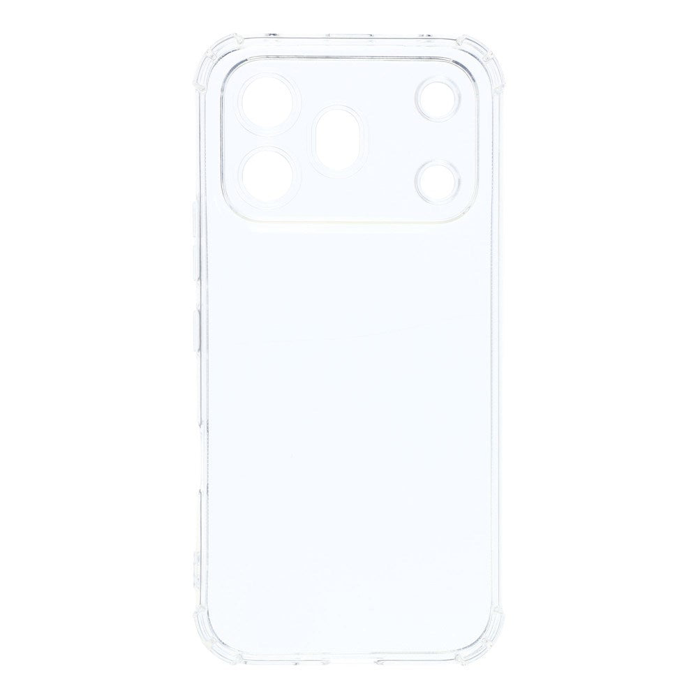 Honor 600 Pro EIDERWOOD Fleksibelt Plast Cover m. Stødabsorberende Hjørner - Gennemsigtig