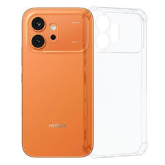 Honor 600 EIDERWOOD Fleksibelt Plast Cover m. Stødabsorberende Hjørner - Gennemsigtig