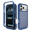 iPhone 18 Pro Max / 17 Pro Max EIDERWOOD Todelt Mat Hybrid Plast Cover - Blå