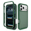 iPhone 18 Pro Max / 17 Pro Max EIDERWOOD Todelt Mat Hybrid Plast Cover - Grøn