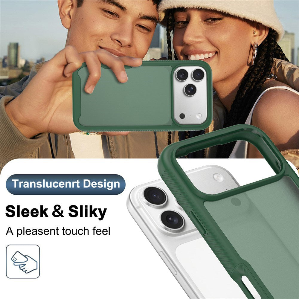 iPhone 18 Pro Max / 17 Pro Max EIDERWOOD Todelt Mat Hybrid Plast Cover - Grøn