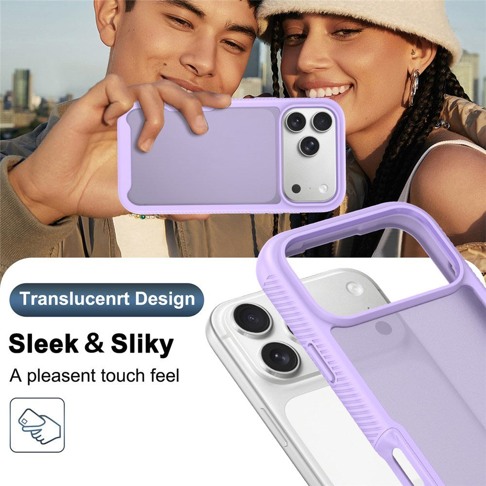 iPhone 18 Pro Max / 17 Pro Max EIDERWOOD Todelt Mat Hybrid Plast Cover - Lilla
