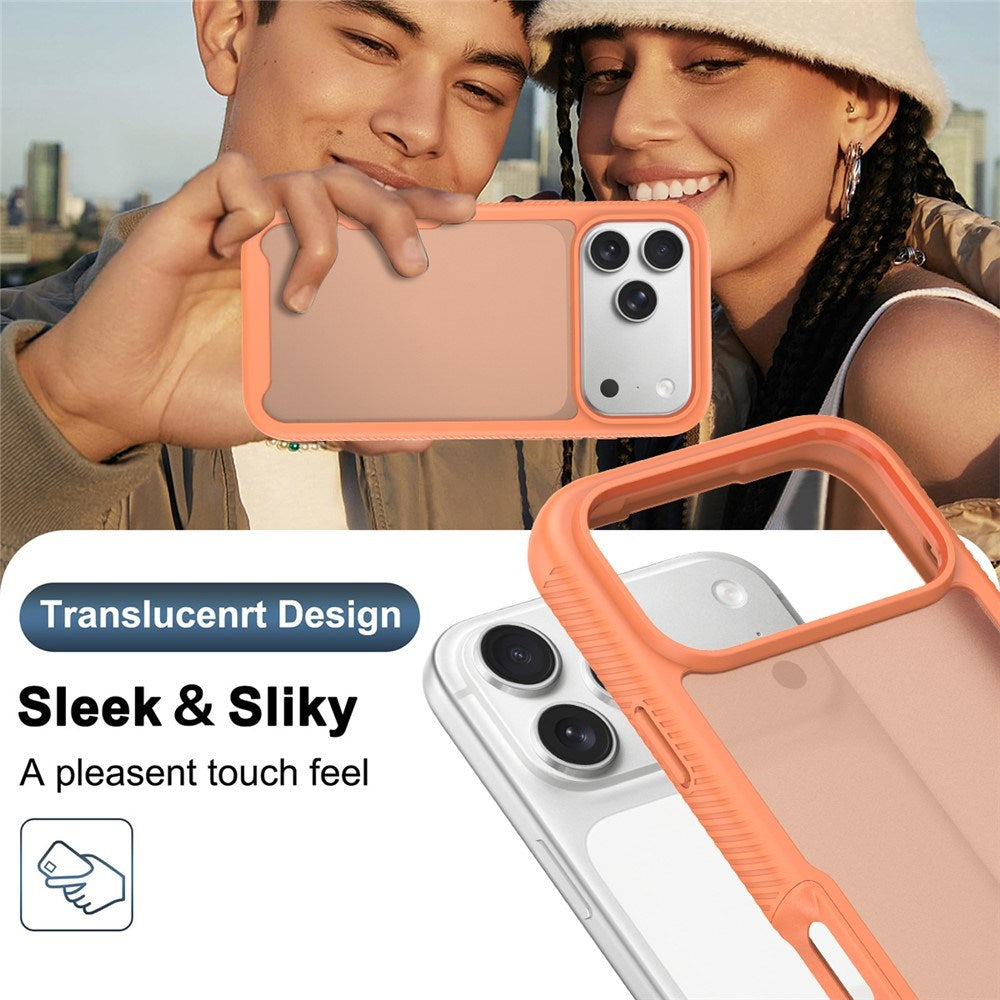 iPhone 18 Pro Max / 17 Pro Max EIDERWOOD Todelt Mat Hybrid Plast Cover - Orange