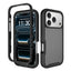 iPhone 18 Pro / 17 Pro EIDERWOOD Todelt Mat Hybrid Plast Cover - Sort