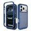 iPhone 18 Pro / 17 Pro EIDERWOOD Todelt Mat Hybrid Plast Cover - Blå