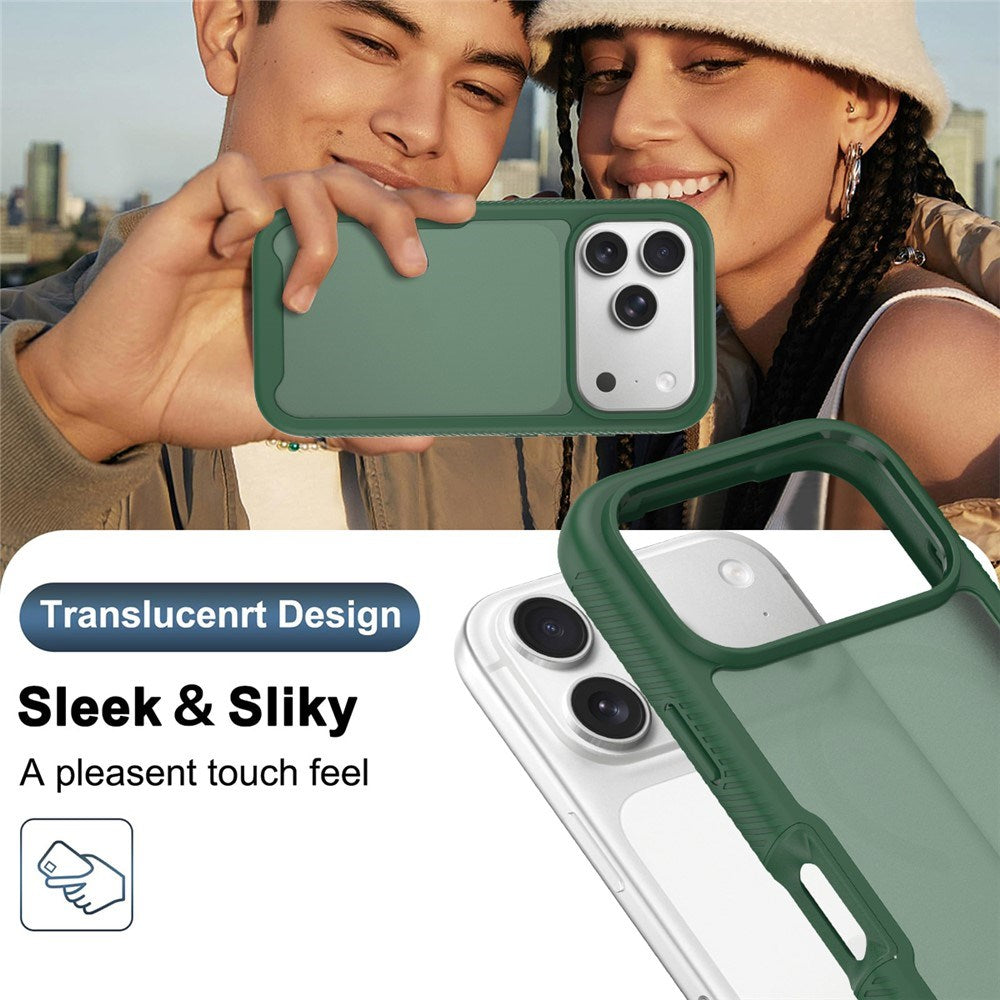 iPhone 18 Pro / 17 Pro EIDERWOOD Todelt Mat Hybrid Plast Cover - Grøn