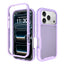 iPhone 18 Pro / 17 Pro EIDERWOOD Todelt Mat Hybrid Plast Cover - Lilla