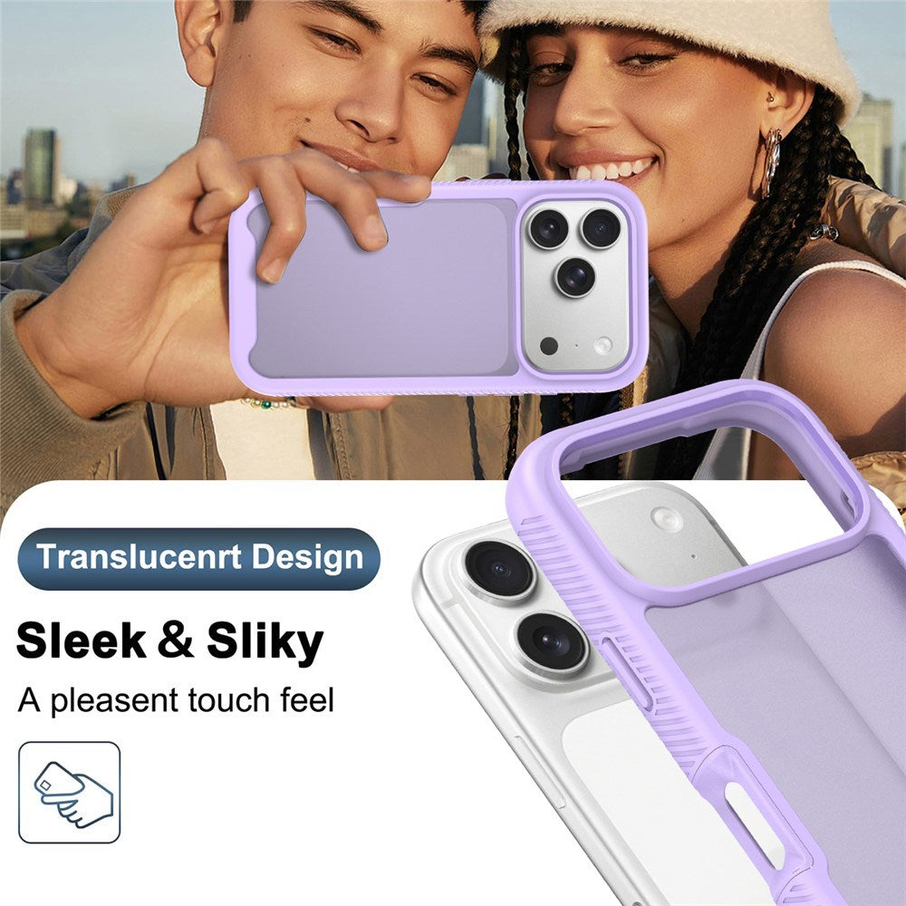 iPhone 18 Pro / 17 Pro EIDERWOOD Todelt Mat Hybrid Plast Cover - Lilla