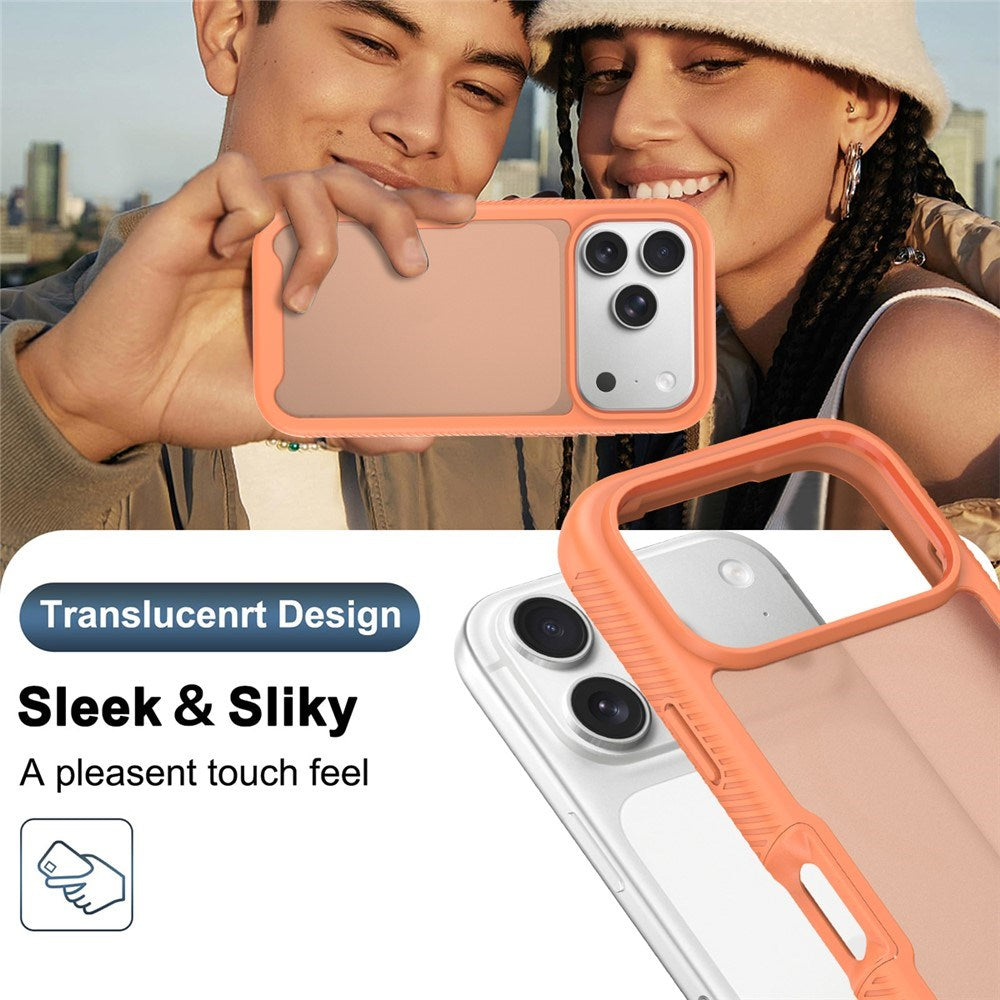 iPhone 18 Pro / 17 Pro EIDERWOOD Todelt Mat Hybrid Plast Cover - Orange