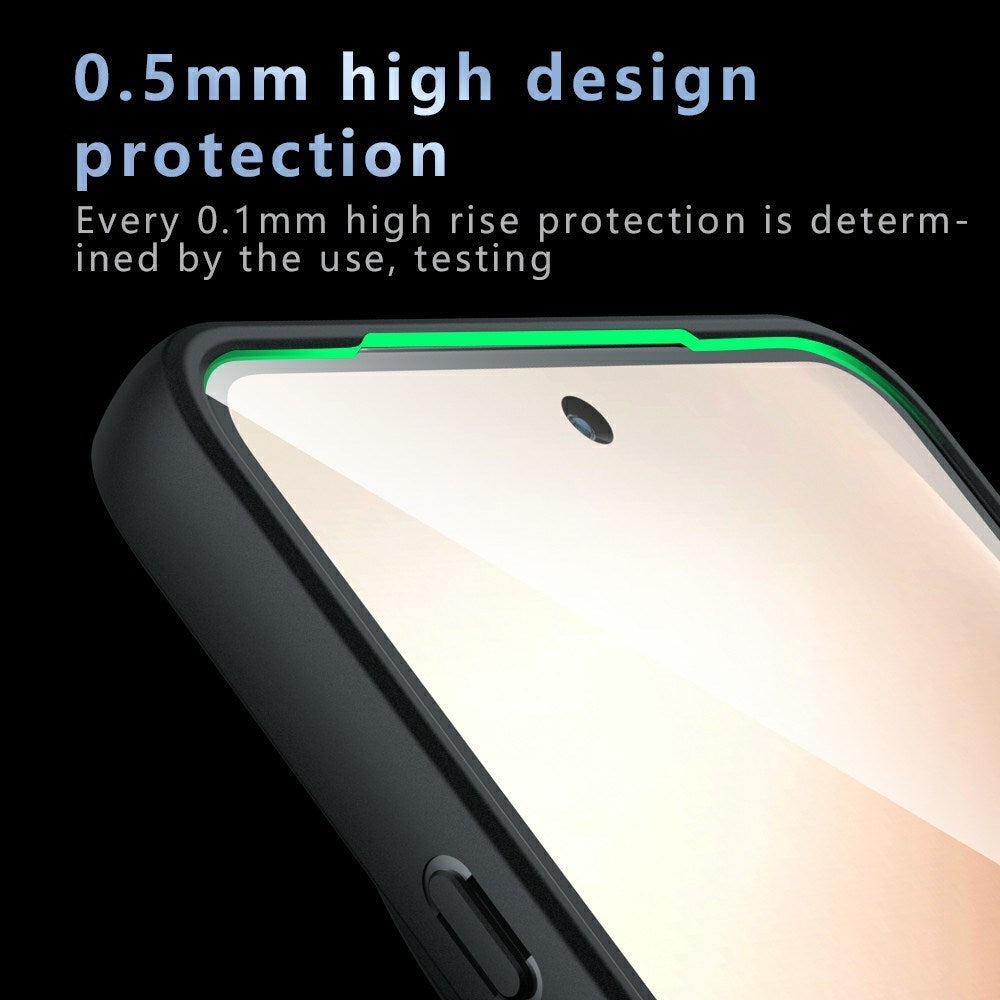 OPPO Find X9 Ultra EIDERWOOD Hybrid Cover m. Stødabsorbering - MagSafe Kompatibel - Mat Gennemsigtig / Sort