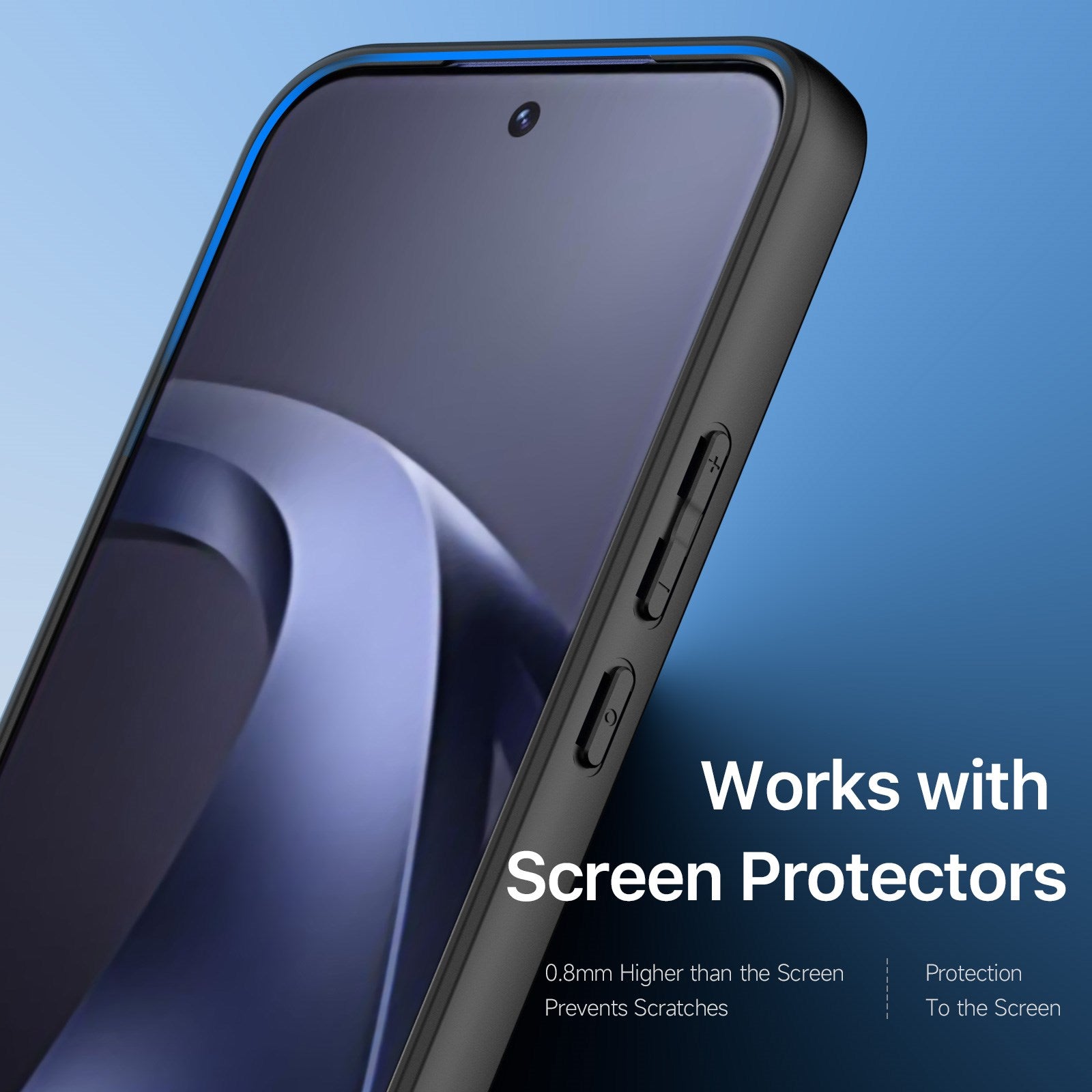 Xiaomi 17T Pro DUX DUCIS Hybrid Cover - Gennemsigtig / Sort