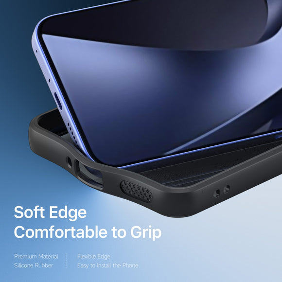 Xiaomi 17T Pro DUX DUCIS Hybrid Cover - Gennemsigtig / Sort