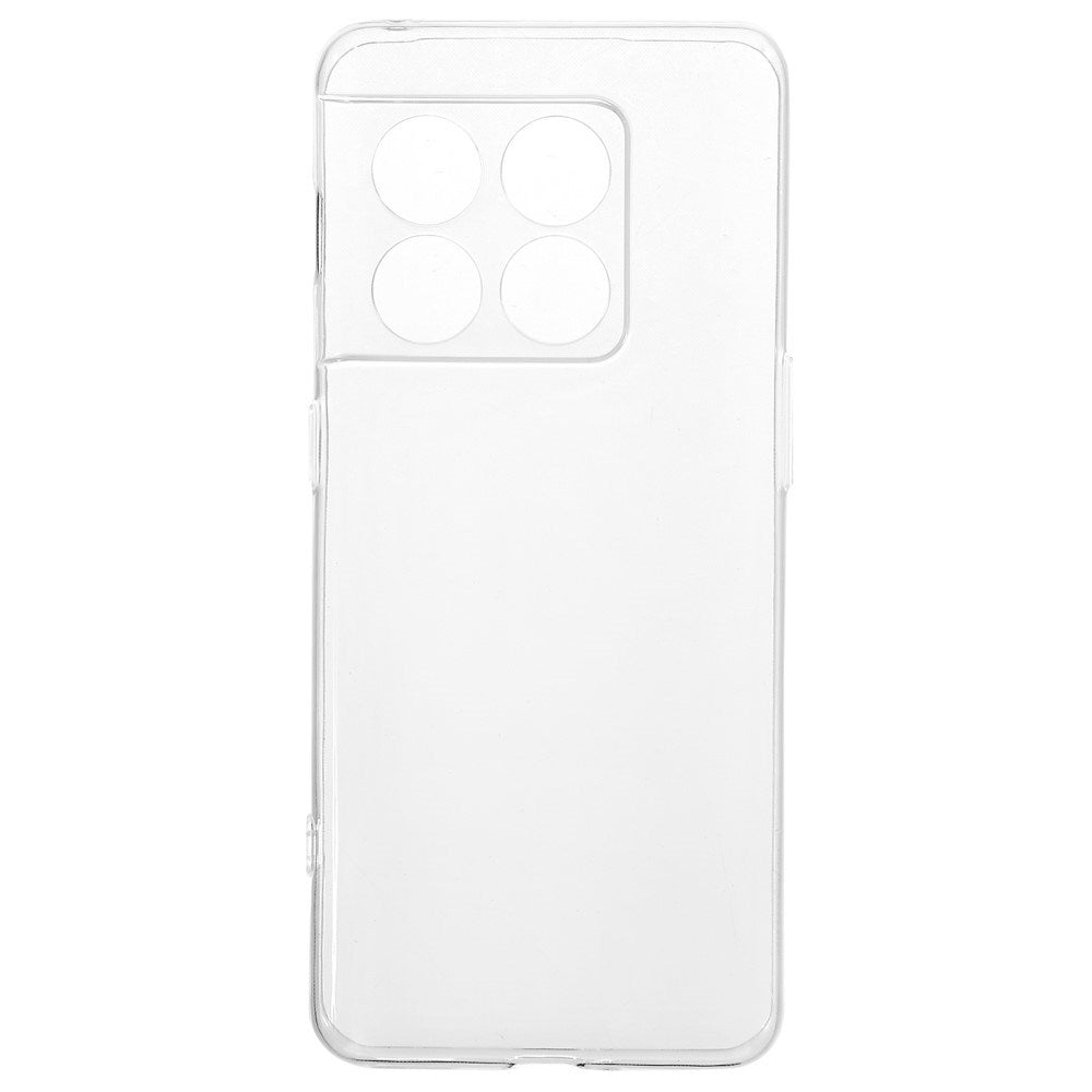 EIDERWOOD OnePlus 10 Pro Fleksibelt Plastik Bagside Cover - Gennemsigtig