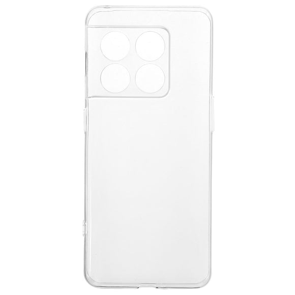 EIDERWOOD OnePlus 10 Pro Fleksibelt Plastik Bagside Cover - Gennemsigtig