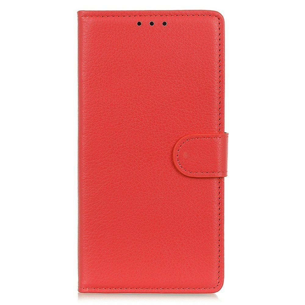 OPPO Find X9 Ultra EIDERWOOD Kunstlæder Flip Cover m. Kortholder & Ståfunktion - Rød