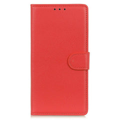 OPPO Find X9 Ultra EIDERWOOD Kunstlæder Flip Cover m. Kortholder & Ståfunktion - Rød