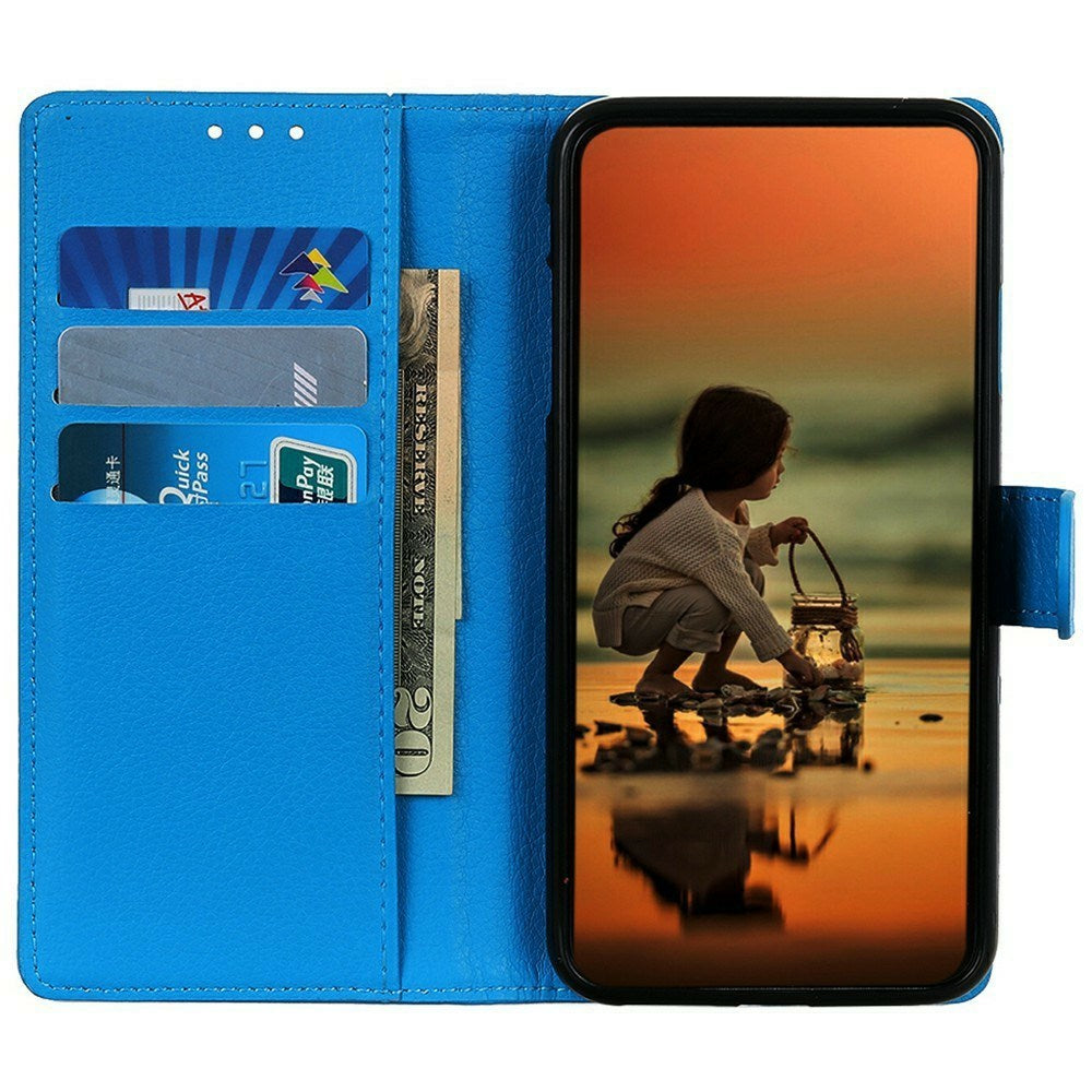 OPPO Find X9 Ultra EIDERWOOD Kunstlæder Flip Cover m. Kortholder & Ståfunktion - Blå