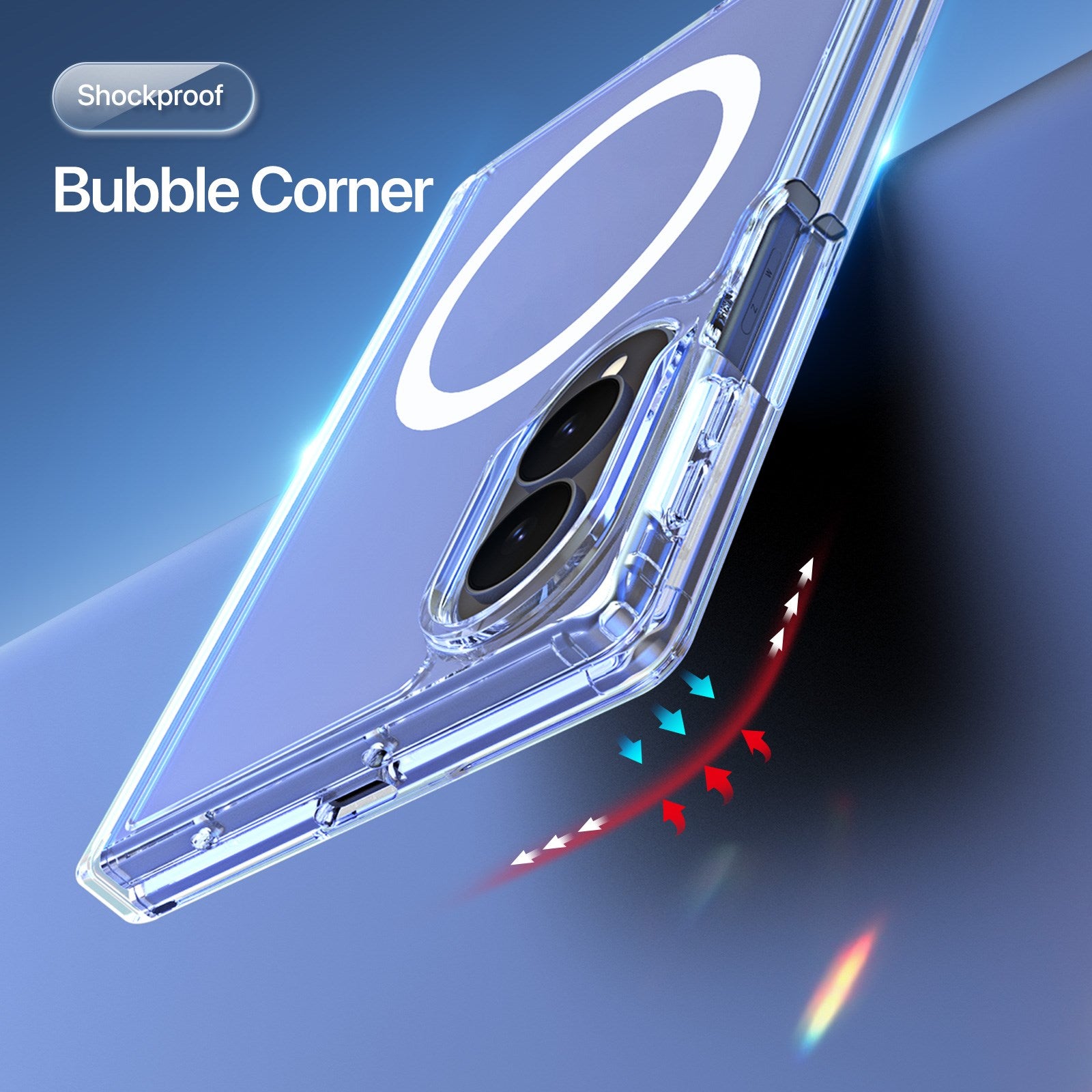 Samsung Galaxy Z Fold8 DUX DUCIS Hybrid Mobilcover - Gennemsigtig