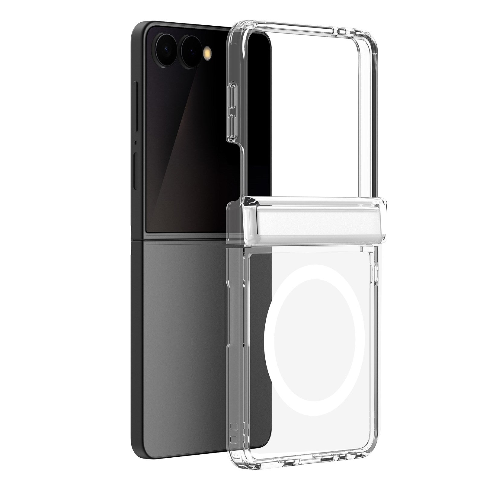 Samsung Galaxy Z Flip8 DUX DUCIS Hybrid Cover - MagSafe Kompatibel - Gennemsigtig