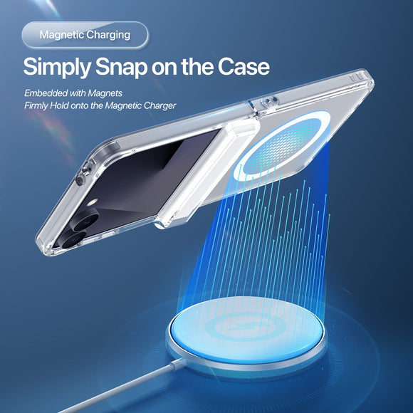 Samsung Galaxy Z Flip8 DUX DUCIS Hybrid Cover - MagSafe Kompatibel - Gennemsigtig
