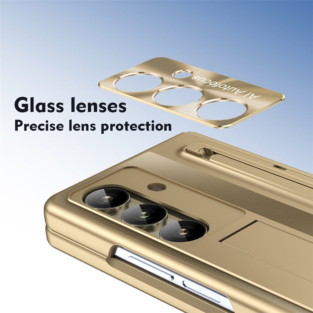 Samsung Galaxy Z Fold8 Ultra EIDERWOOD Cover m. Styluspen & Kickstand - Guld