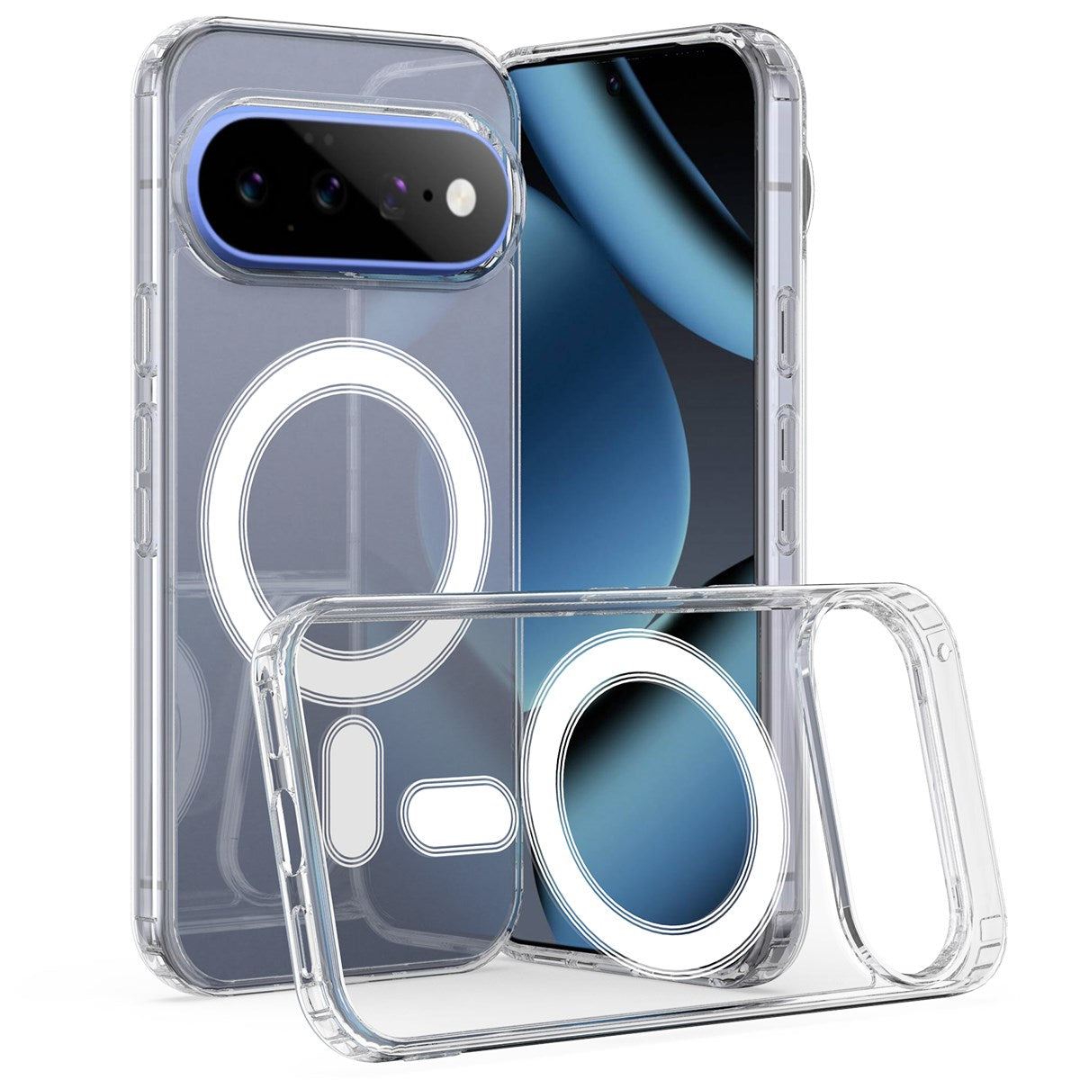 Google Pixel 11 EIDERWOOD Hybrid Cover- MagSafe Kompatibel - Gennemsigtig