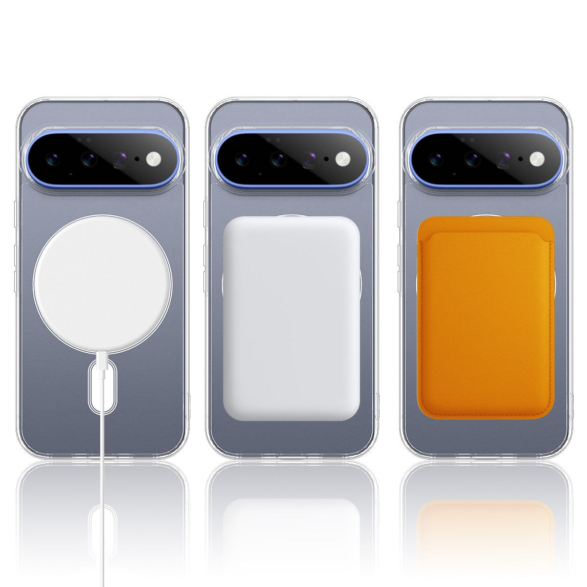 Google Pixel 11 EIDERWOOD Hybrid Cover- MagSafe Kompatibel - Gennemsigtig